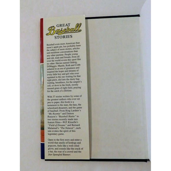 Great Baseball Stories 1990 Garrison Keillor Ray Bradbury Thurber Updike HBDJ - Picture 3 of 7